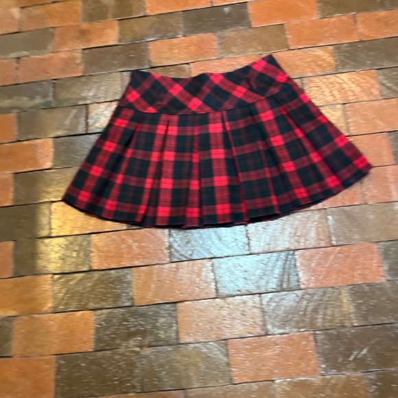 Chouyatou plaid mini skirt size Large - Picture 6 of 8